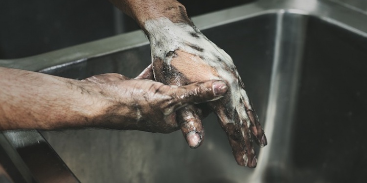 Моет руки грязные Мощная пенная паста Solopol® GFX