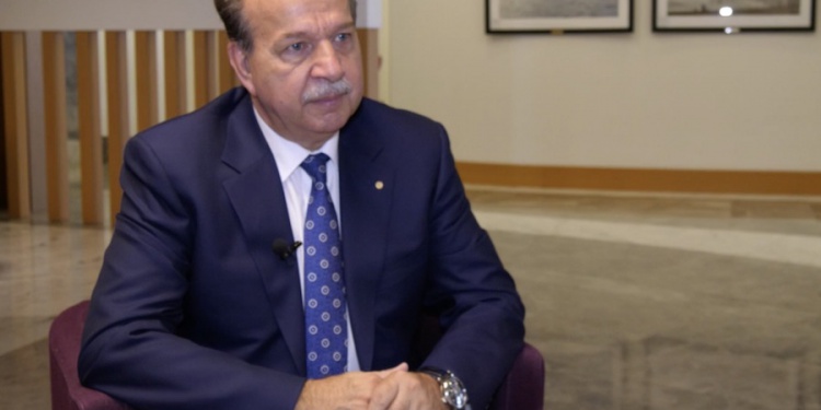 Ханс-Хорст Конколевски генеральный секретарь МАСО - The General Secretary of the ISSA (International Social Security Association) Hans-Horst Konkolewsky