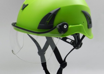 Каска AU-M02 от Aurora для работ на высоте с откидным щитком 🇨🇳