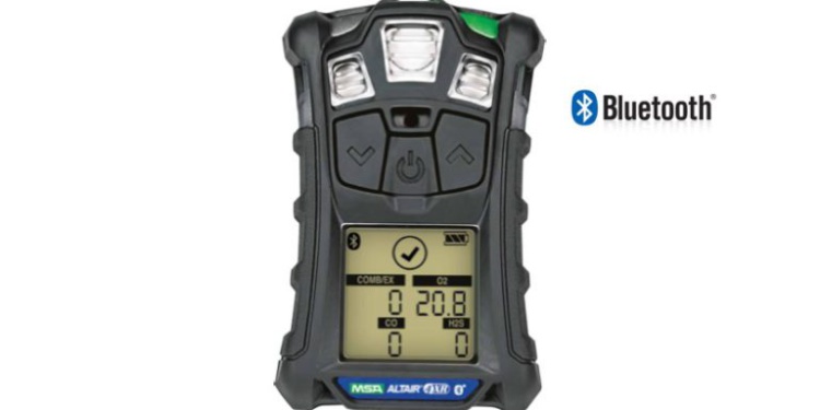 Многоканальный газоанализатор Altair® 4XR работает в режиме реального времени: мгновенная безопасность