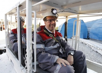 Дмитрий Медведев шахта Листвяжная