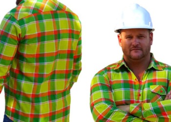 В Австралии придумали сигнальную рабочую рубашку