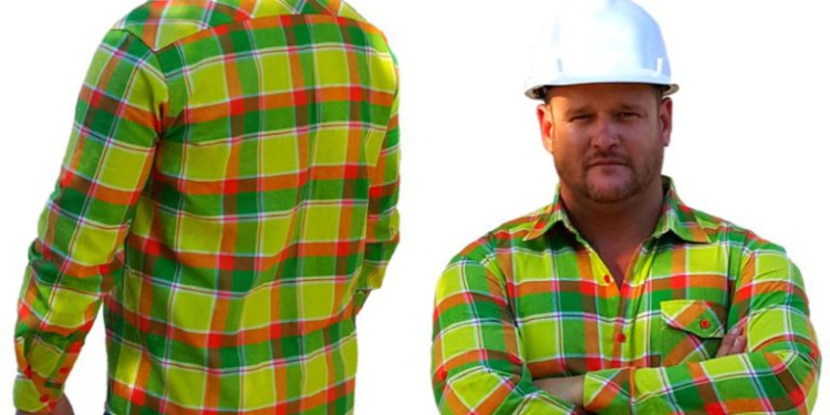 В Австралии придумали сигнальную рабочую рубашку