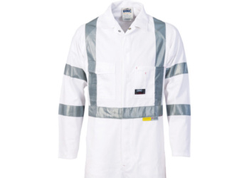 В Австралии дорожных рабочих одевают в белое