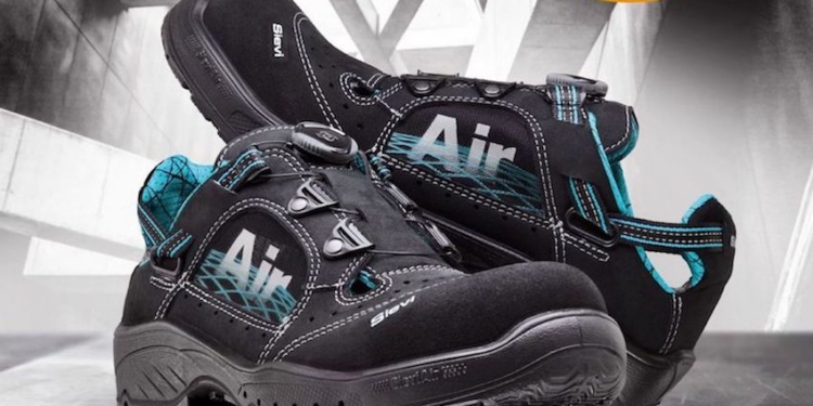 Sievi Air Roller с дышашей подошвой. Рабочая обувь с миссией