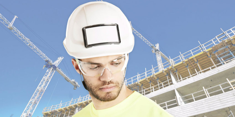 Держатель для бейджа каска Portwest