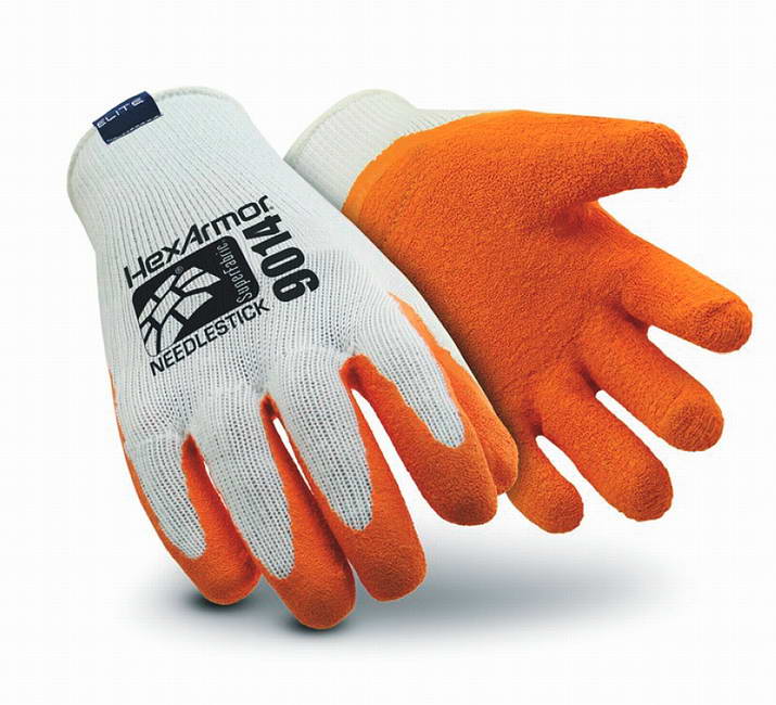 перчатки для защиты от прокола HexArmor