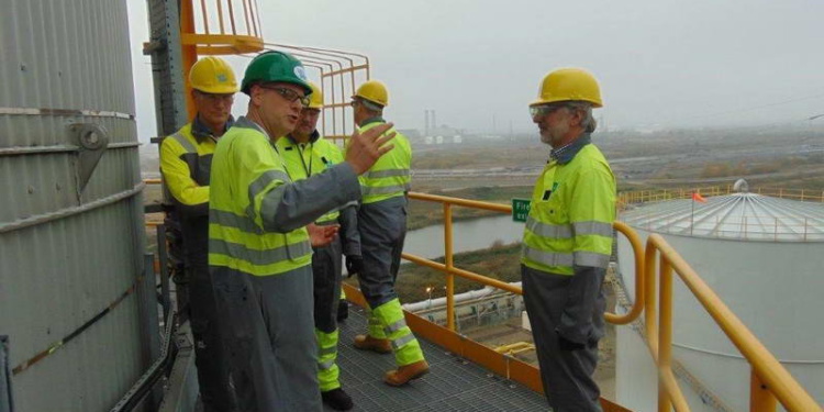 Визит на электростанцию Grain ч2