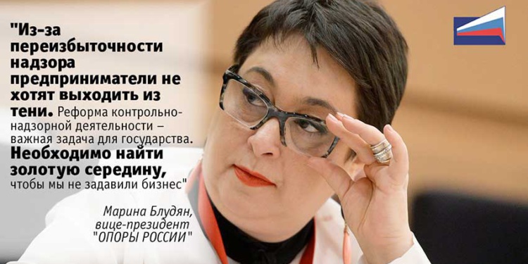 Проверки бизнеса Марина Блйдян Опора России