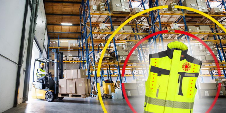 Умные жилеты для работников складов