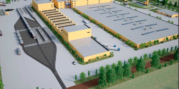 ПЭТФ комплекс в Ивановской химические волокна