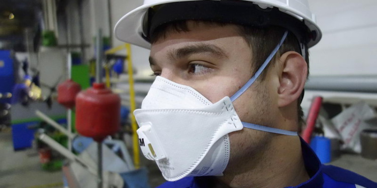 Сравнительный тест респиратора 3М Aura