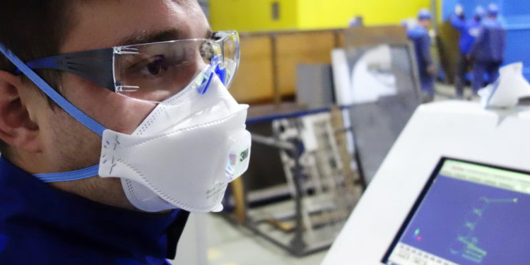 Сравнительный тест респиратора 3М Aura