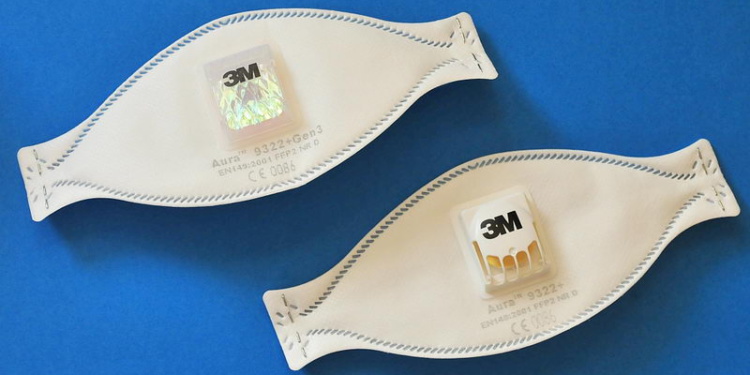 Сравнительный тест респиратора 3М Aura