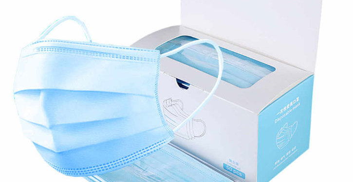 В Россию поступило 25,5 млн защитных масок из Китая