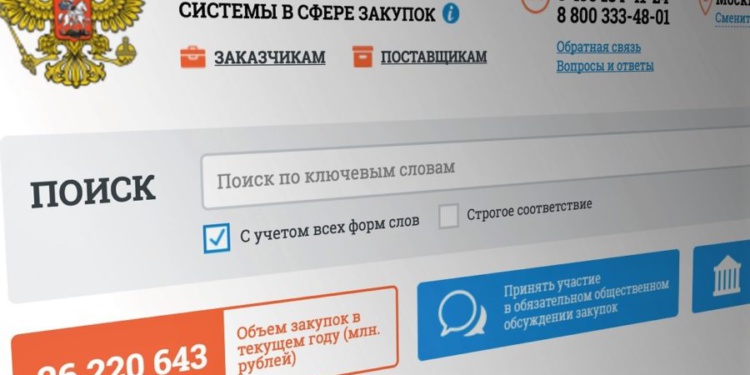 системы госзакупок в «карантинную» неделю