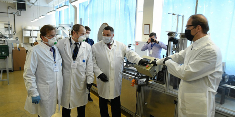 Кимрская фабрика запустила производство медицинских респираторов