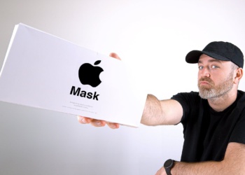 Распаковка респиратора Apple Mask