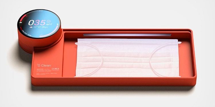 Представлен концепт устройства для обеззараживания масок