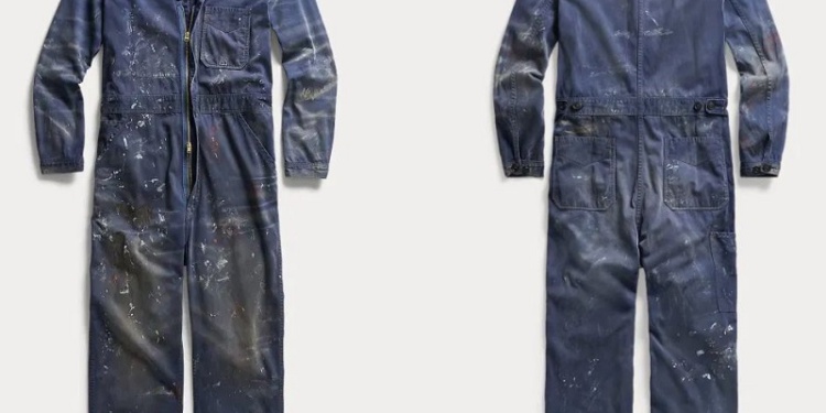 Спецодежда от кутюр: Ralph Lauren продает за £620 заляпанный краской комбинезон