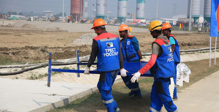 «Атомстрой» проводит конкурс на поставку средств защиты для строителей АЭС в Бангладеш