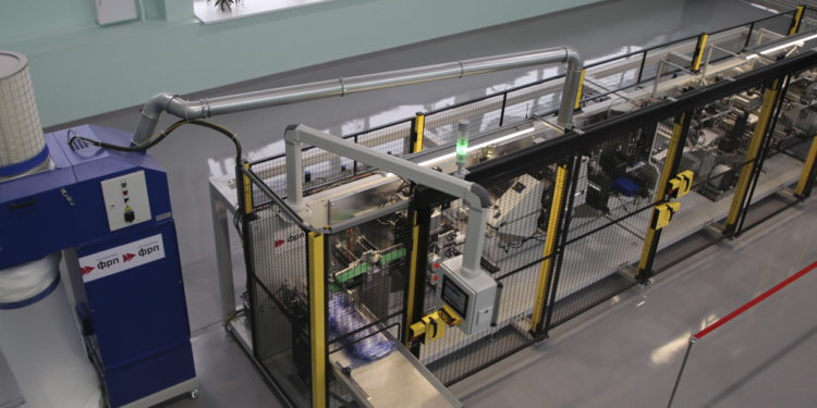 линия по выпуску медицинских респираторов