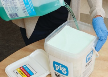 Ведро дезинфицирующих салфеток: просто добавь раствор!