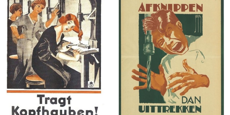 Плакаты по охране труда разных стран