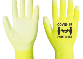 Защищай и просвещай: рабочие перчатки Portwest напомнят о социальной дистанции