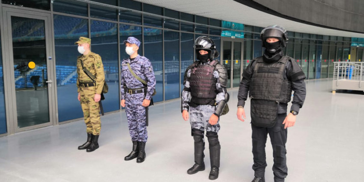 «БТК групп» разработала форму Росгвардии для работы на Евро-2021