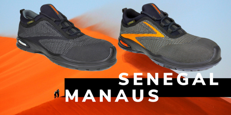 Летние рабочие ботинки Senegal и Manaus с мембраной Gore-Tex