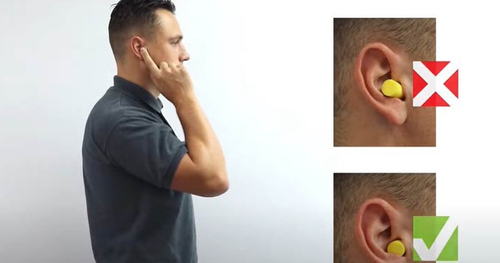 JSP дает мастер-класс по использованию берушей