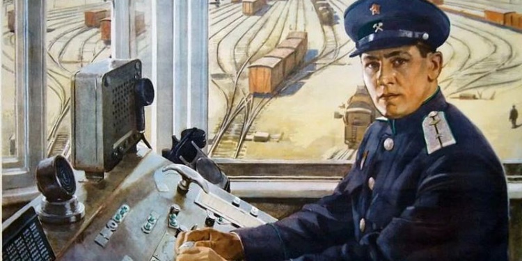 Правила железной дороги — в редких плакатах