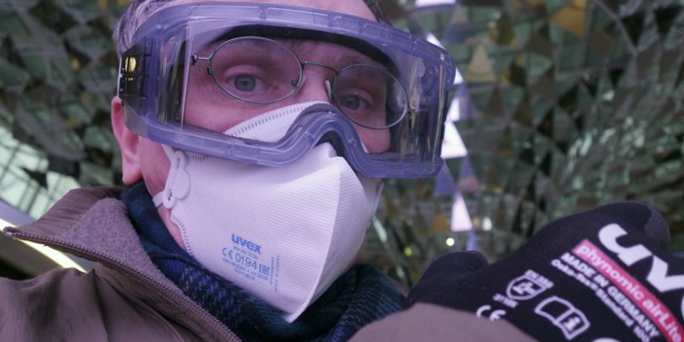 Тест панорамных очков Uvex ультравижн