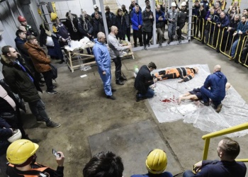 Как в жизни: сотрудников «Норникеля» учат приемам первой помощи на реалистичных манекенах российского производства