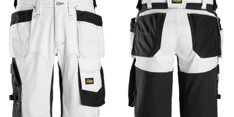 Жара работе не помеха: Snickers Workwear к лету выпустил белые рабочие шорты
