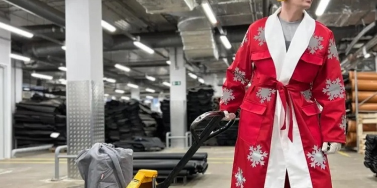 Lindaily создала «спецодежду» для Деда Мороза