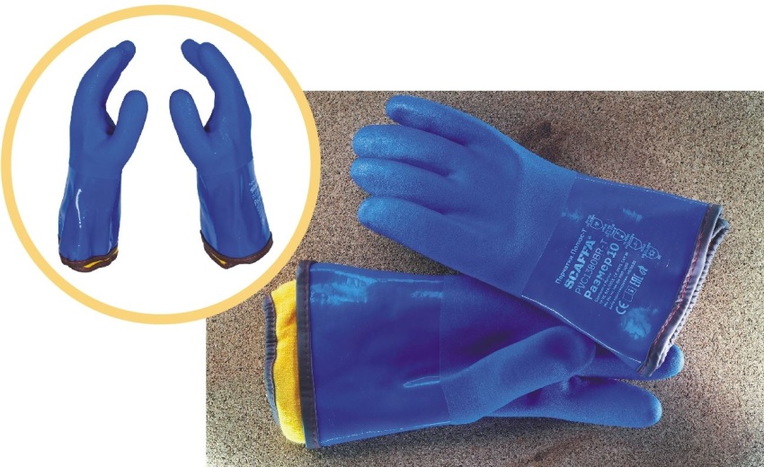 Лучшие утепленные перчатки с полимерным покрытием на российском рынке СИЗ