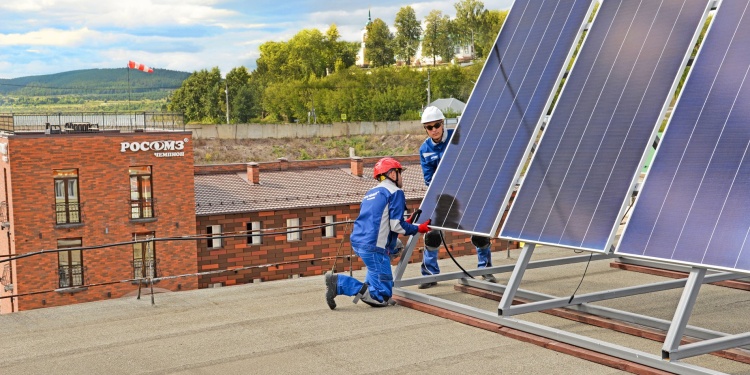 Энергия Солнца для завода РОСОМЗ