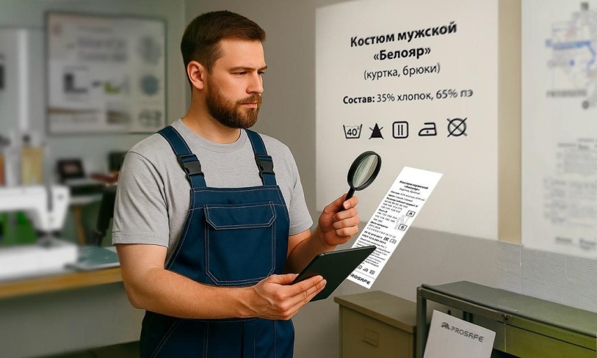 Что написано на этикетке PROSAFE?