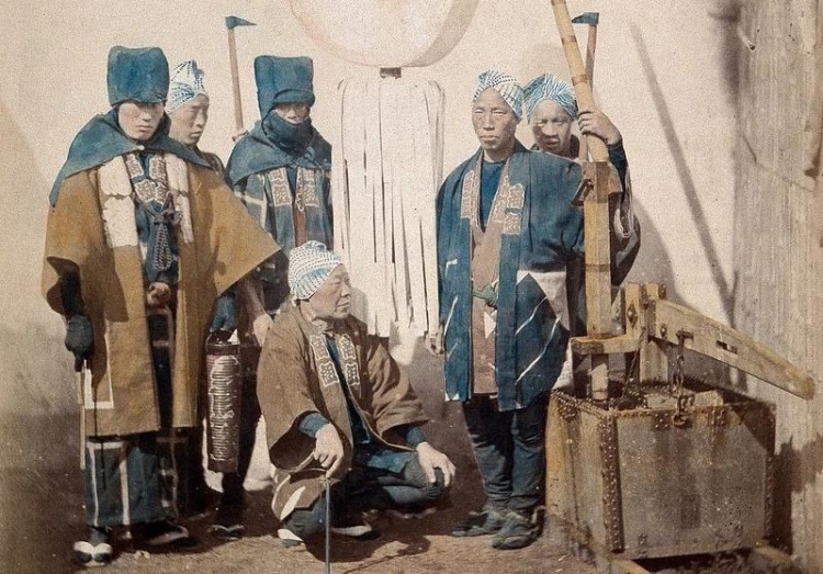 Японские пожарные и представление о прекрасном