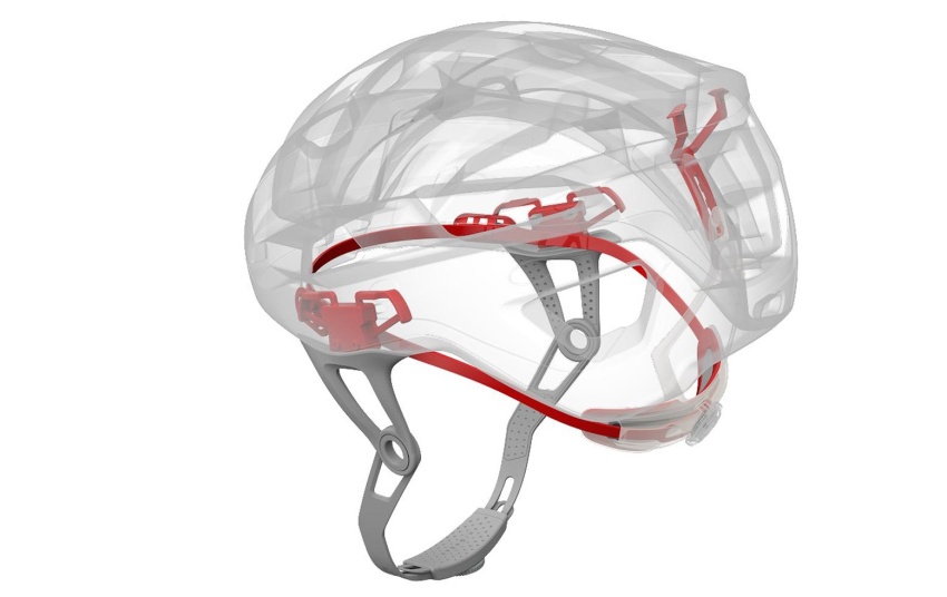 Инновации затронули подбородочный ремешок каски