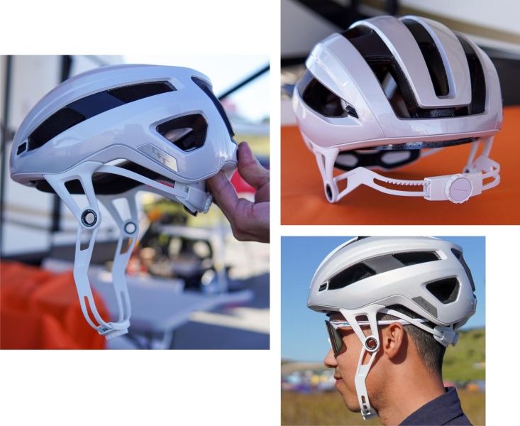 Инновации затронули подбородочный ремешок каски