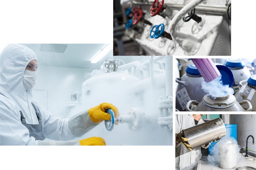 Перчатки «Криогард» для защиты от экстремально низких температур