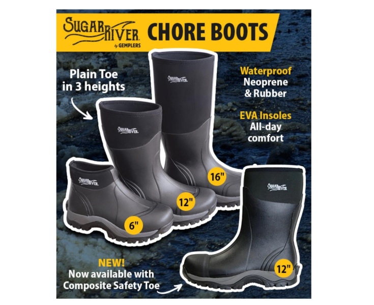 Влагостойкие сапоги зарубежных производителей