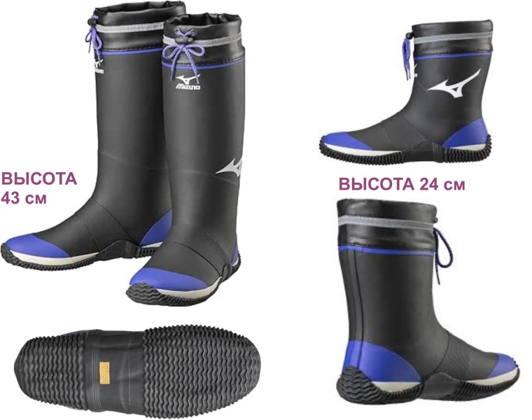 Влагостойкие сапоги зарубежных производителей