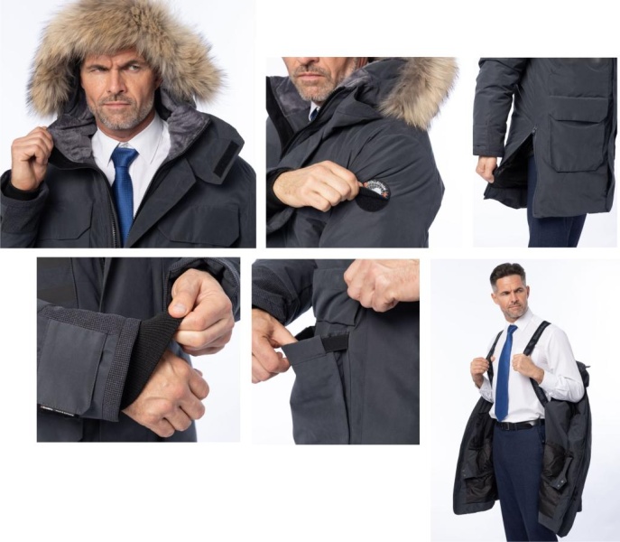 Современные утеплённые рабочие куртки