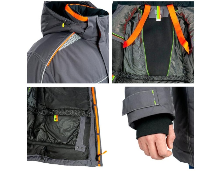 Современные утеплённые рабочие куртки