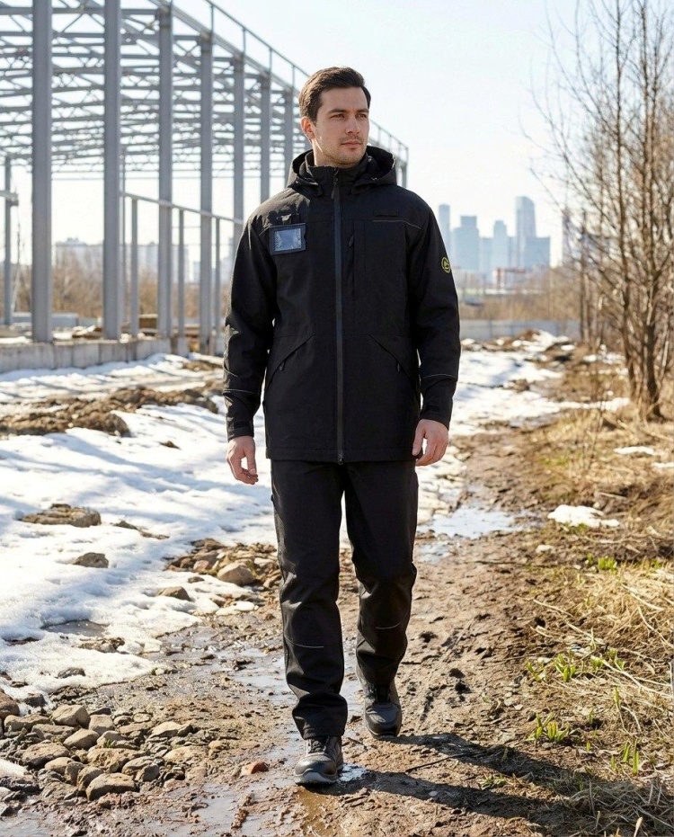 Куртка-софтшелл мужская демисезонная «Геолэндер» от «Аванград. Профессиональная экипировка»