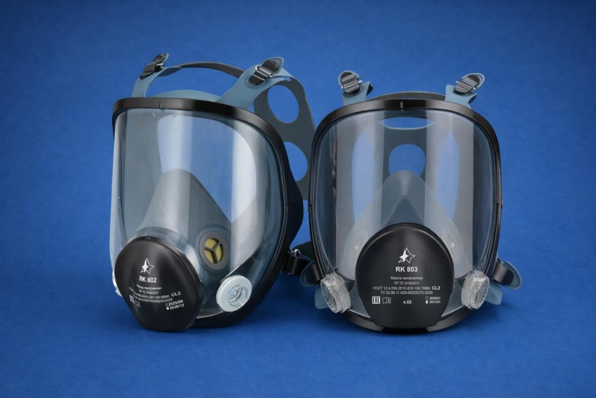 Примерочная СИЗОД: обзор на маску RK 800 от Респираторного комплекса